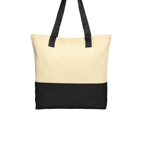 Colorblock Cotton Tote Thumbnail