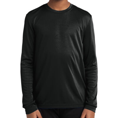 Black Knights 7/7 Dry Fit Long Sleeve Tee - Youth Thumbnail