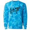 Unisex Midweight Tie-Dyed Crewneck Sweatshirt Thumbnail