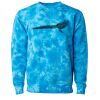 Unisex Midweight Tie-Dyed Crewneck Sweatshirt Thumbnail
