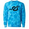 Unisex Midweight Tie-Dyed Crewneck Sweatshirt Thumbnail
