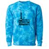 Unisex Midweight Tie-Dyed Crewneck Sweatshirt Thumbnail