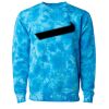 Unisex Midweight Tie-Dyed Crewneck Sweatshirt Thumbnail