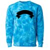 Unisex Midweight Tie-Dyed Crewneck Sweatshirt Thumbnail