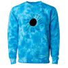 Unisex Midweight Tie-Dyed Crewneck Sweatshirt Thumbnail