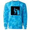 Unisex Midweight Tie-Dyed Crewneck Sweatshirt Thumbnail