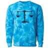 Unisex Midweight Tie-Dyed Crewneck Sweatshirt Thumbnail