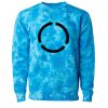 Unisex Midweight Tie-Dyed Crewneck Sweatshirt Thumbnail