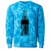 Unisex Midweight Tie-Dyed Crewneck Sweatshirt Thumbnail