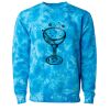Unisex Midweight Tie-Dyed Crewneck Sweatshirt Thumbnail