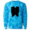 Unisex Midweight Tie-Dyed Crewneck Sweatshirt Thumbnail
