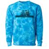 Unisex Midweight Tie-Dyed Crewneck Sweatshirt Thumbnail