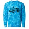 Unisex Midweight Tie-Dyed Crewneck Sweatshirt Thumbnail