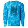 Unisex Midweight Tie-Dyed Crewneck Sweatshirt Thumbnail