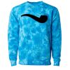 Unisex Midweight Tie-Dyed Crewneck Sweatshirt Thumbnail