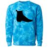 Unisex Midweight Tie-Dyed Crewneck Sweatshirt Thumbnail