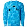 Unisex Midweight Tie-Dyed Crewneck Sweatshirt Thumbnail