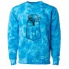 Unisex Midweight Tie-Dyed Crewneck Sweatshirt Thumbnail