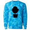 Unisex Midweight Tie-Dyed Crewneck Sweatshirt Thumbnail