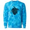 Unisex Midweight Tie-Dyed Crewneck Sweatshirt Thumbnail