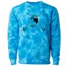 Unisex Midweight Tie-Dyed Crewneck Sweatshirt Thumbnail