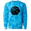 Unisex Midweight Tie-Dyed Crewneck Sweatshirt Thumbnail