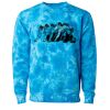 Unisex Midweight Tie-Dyed Crewneck Sweatshirt Thumbnail