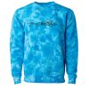 Unisex Midweight Tie-Dyed Crewneck Sweatshirt Thumbnail