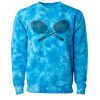 Unisex Midweight Tie-Dyed Crewneck Sweatshirt Thumbnail