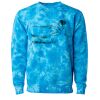 Unisex Midweight Tie-Dyed Crewneck Sweatshirt Thumbnail