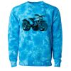Unisex Midweight Tie-Dyed Crewneck Sweatshirt Thumbnail