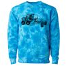 Unisex Midweight Tie-Dyed Crewneck Sweatshirt Thumbnail