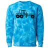 Unisex Midweight Tie-Dyed Crewneck Sweatshirt Thumbnail