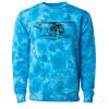 Unisex Midweight Tie-Dyed Crewneck Sweatshirt Thumbnail