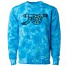 Unisex Midweight Tie-Dyed Crewneck Sweatshirt Thumbnail