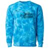 Unisex Midweight Tie-Dyed Crewneck Sweatshirt Thumbnail