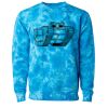 Unisex Midweight Tie-Dyed Crewneck Sweatshirt Thumbnail