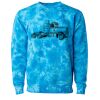 Unisex Midweight Tie-Dyed Crewneck Sweatshirt Thumbnail