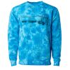 Unisex Midweight Tie-Dyed Crewneck Sweatshirt Thumbnail