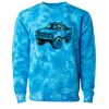Unisex Midweight Tie-Dyed Crewneck Sweatshirt Thumbnail