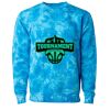 Unisex Midweight Tie-Dyed Crewneck Sweatshirt Thumbnail