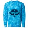 Unisex Midweight Tie-Dyed Crewneck Sweatshirt Thumbnail