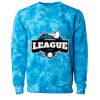 Unisex Midweight Tie-Dyed Crewneck Sweatshirt Thumbnail