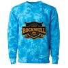 Unisex Midweight Tie-Dyed Crewneck Sweatshirt Thumbnail