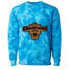 Unisex Midweight Tie-Dyed Crewneck Sweatshirt Thumbnail