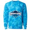 Unisex Midweight Tie-Dyed Crewneck Sweatshirt Thumbnail