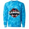 Unisex Midweight Tie-Dyed Crewneck Sweatshirt Thumbnail