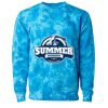 Unisex Midweight Tie-Dyed Crewneck Sweatshirt Thumbnail