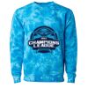 Unisex Midweight Tie-Dyed Crewneck Sweatshirt Thumbnail
