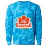 Unisex Midweight Tie-Dyed Crewneck Sweatshirt Thumbnail